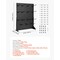 Black Tabletop Pegboard Display Stand 2 Set with 30 Hooks and 11 lbs Load